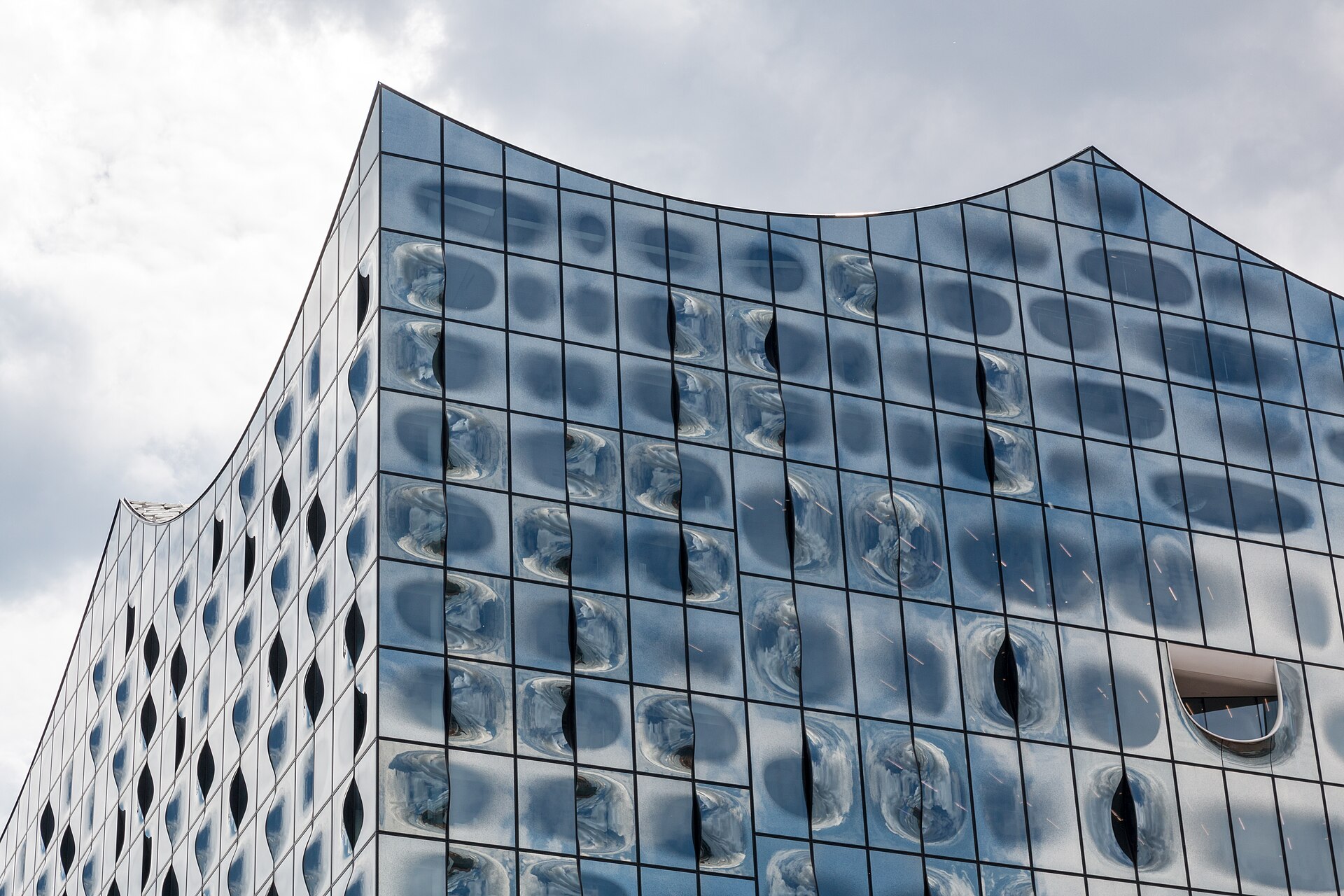 Elbphilharmonie concert hall in Hamburg's HafenCity
